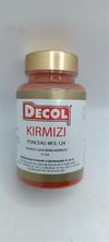 Decol Kırmızı Yağ Bazlı Lake Toz Gıda Boya (25 GR)