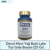 Decol Mavi Yağ Bazlı Lake Toz Gıda Boyası  (25 GR)