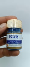 Decol Mavi Yağ Bazlı Lake Toz Gıda Boyası   (7 GR)