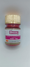 Decol Pembe Yağ Bazlı Lake Toz Gıda Boyası  (7 GR)