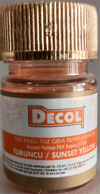 Decol Turuncu Yağ Bazlı Lake Toz Gıda Boya  (7 GR)