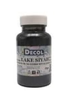 Decol Yağ Bazlı Lake Siyah Carbon Black   (5 Gr)