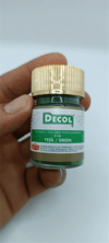 Decol Yeşil Yağ Bazlı Lake Toz Gıda Boyası  (7 GR)