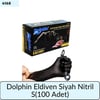 Dolphin Eldiven Siyah Nitril S   (100 Ad)