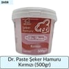Dr. Paste Şeker Hamuru Kırmızı   (500 Gr)