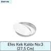 Efes Kek Kalıbı No 3   (27,5 Cm)