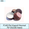 F140 Kapsül Pet Normal 70*35 (100 Adet)