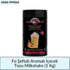 Fo Şeftali Aromalı İçecek Tozu Milkshake   (1 Kg)