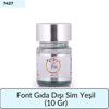 Font Gıda Dışı Sim Yeşil     (10 GR)