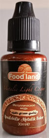 Foodland Sıvı Yaldız Bakır    (30 CC)