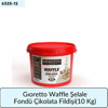 GIORETTO Waffle Şelale Fondü Çik. Fildişi 10 kg