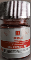 Herco Kırmızı Su Bazlı Toz Gıda Boyası   (10 GR)