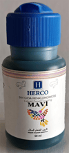 Herco Mavi Sıvı Gıda Boyası   (50 CC)
