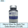 Herco Mavi Su Bazlı Toz Gıda Boyası   (75 GR)