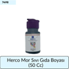 Herco Mor Sıvı Gıda Boyası   (50 CC)