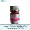 Herco Pembe Su Bazlı Toz Gıda Boyası   (10 GR)