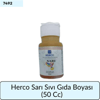 Herco Sarı Sıvı Gıda Boyası   (50 CC)