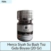 Herco Siyah Su Bazlı Toz Gıda Boyası   (20 GR)