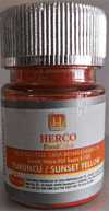 Herco Turuncu Su Bazlı Toz Gıda Boyası   (10 GR)