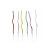 İthal Spiral (Burgulu) Mum Renkli  6 Lı   (15 Cm)