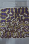 Kelebek Pasta Süsü Mor   (126 Lı)