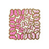 Kelebek Pasta Süsü Pembe   (126 Lı)
