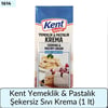 Kent Yemeklik Pastalık Şekersiz Sıvı Krema  (1 Lt)