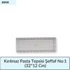Kırılmaz Pasta Tepsisi Şeffaf   No:1 (32*12 Cm)