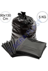 Konteyner Çöp Torbası 600 Gr Siyah 90*125 (10 Ad)