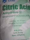 Limon Tuzu Toz Citric Acid     (25 Kg)