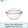 Mayer May 308 Puding Kapaklı Kutu   (250 Cc)