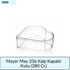 Mayer May 336 Kalp Kapaklı Kutu   (280 Cc)