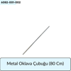 Metal Oklava Çubuğu   (80 Cm)