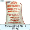 Metanet İrmik No 3     (25 Kg)