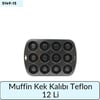 Muffin Kek Kalıbı Teflon 12 li