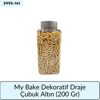 My Bake Dekoratif Draje Çubuk Altın   (200 Gr)