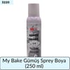 My Bake Gümüş Sprey Boya   (250 ML)