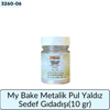 My Bake Metalik Pul Yaldız Sedef Gıdadışı  (10 Gr)