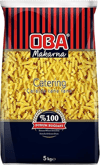 Oba Makarna Dökme Burgu   (5 Kg)