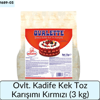 Ovlt. Kadife Kek Toz Karışımı Kırmızı   (3 Kg)