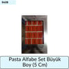 Pasta Alfabe Set Büyük Boy 5 CM