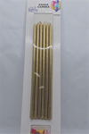 Pasta Mumu Altın 20 Cm   (6 Lı)