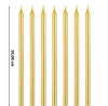 Pasta Mumu Altın 20 Cm   (6 Lı)
