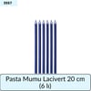 Pasta Mumu Lacivert 20 Cm   (6 Lı)