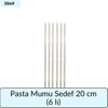 Pasta Mumu Sedef 20 Cm   (6 Lı)
