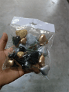 Pasta Üstü Kalp Süs Mix Karışık