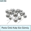 Pasta Üstü Top Süs Gümüş