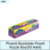 Piramit Buzdolabı Poşeti Küçük Boy   (50 Adet)