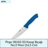 Pirge 38102-03 Kasap Bıçağı No:2 Mavi   (16,5 Cm)