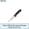 Pirge 38118-01 Sıyırma Bıçağı Siyah   (14,5 Cm)